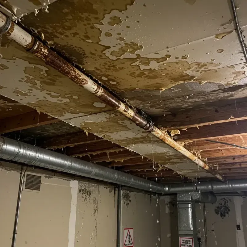 Ceiling Water Damage Repair in Kingston, WA